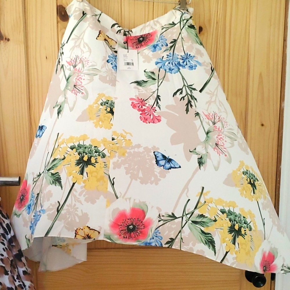 Gibson Latimer Floral Skirt